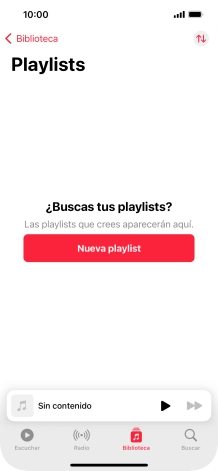Pulsa Nueva playlist. Pulsa Nueva playlist.