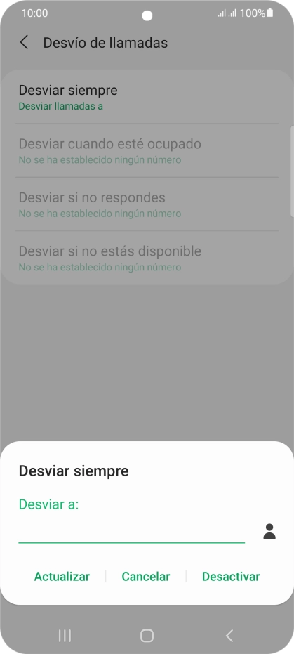 Pulsa Desactivar. Pulsa Desactivar.