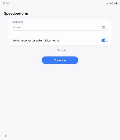 Introduce la contraseña de la red wifi y pulsa Conectar. Introduce la contraseña de la red wifi y pulsa Conectar.