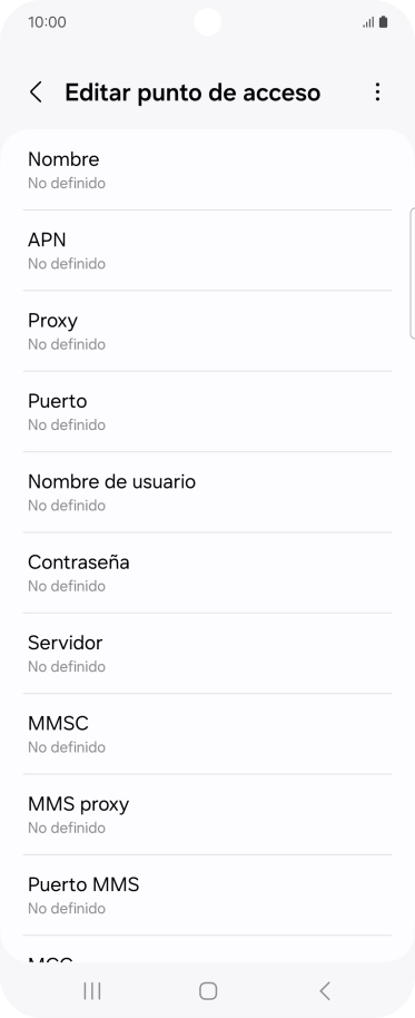 Pulsa Nombre. Pulsa Nombre.