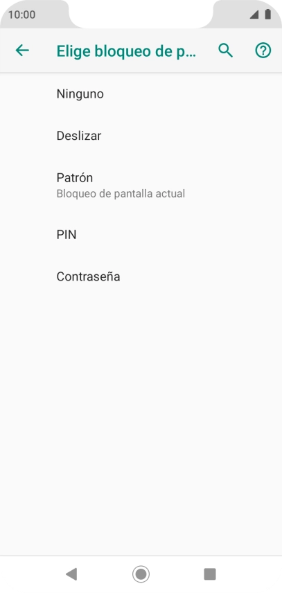 Pulsa Ninguno. Pulsa Ninguno.