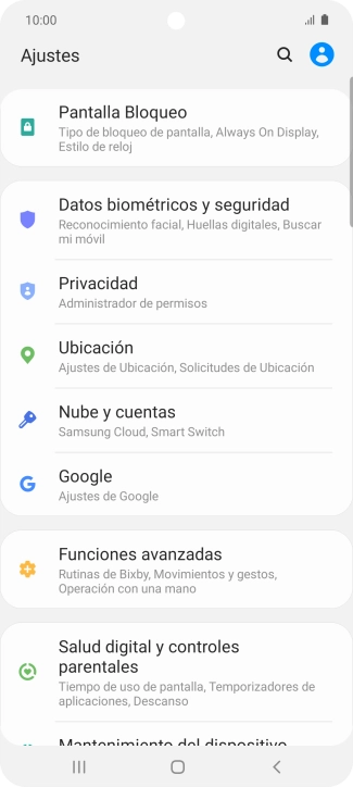 Pulsa Nube y cuentas. Pulsa Nube y cuentas.