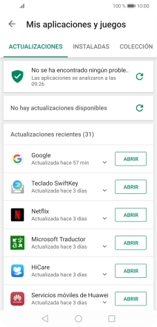 Pulsa INSTALADAS. Pulsa INSTALADAS.