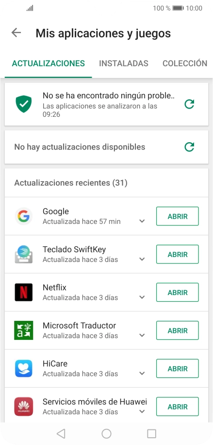 Pulsa INSTALADAS. Pulsa INSTALADAS.