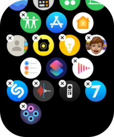 Pulsa el icono de eliminar junto a la app deseada. Pulsa el icono de eliminar junto a la app deseada.