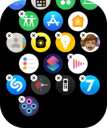 Pulsa el icono de eliminar junto a la app deseada. Pulsa el icono de eliminar junto a la app deseada.