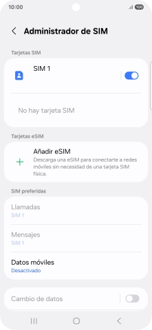 Pulsa Añadir eSIM. Pulsa Añadir eSIM.