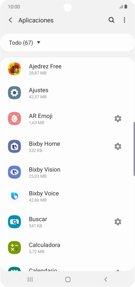Pulsa la app deseada. Pulsa la app deseada.