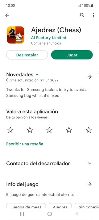 Pulsa Desinstalar. Pulsa Desinstalar.