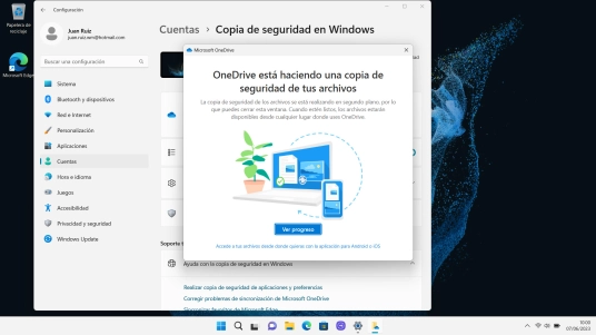 Haz clic en el icono de cerrar.