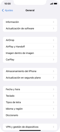 Pulsa Actualización de software. Si hay una versión de software nueva disponible, aparecerá ahora en la pantalla. Sigue las indicaciones de la pantalla para actualizar el software del teléfono. Pulsa Actualización de software. Si hay una versión de software nueva disponible, aparecerá ahora en la pantalla. Sigue las indicaciones de la pantalla para actualizar el software del teléfono.