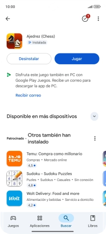 Desliza el dedo hacia arriba desde la parte inferior de la pantalla para terminar y volver a la pantalla de inicio. Desliza el dedo hacia arriba desde la parte inferior de la pantalla para terminar y volver a la pantalla de inicio.