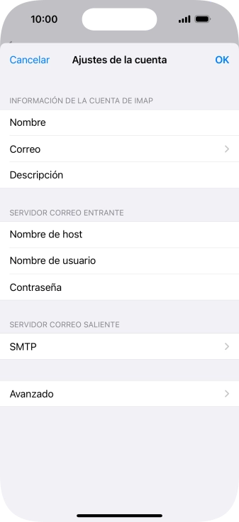 Pulsa SMTP.