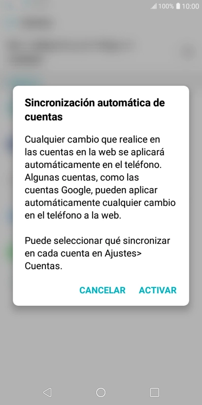 Si activas la función, pulsa ACTIVAR. Si activas la función, pulsa ACTIVAR.