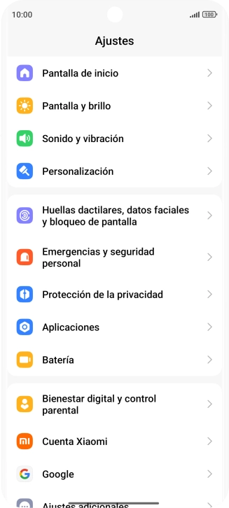 Pulsa Sonido y vibración. Pulsa Sonido y vibración.