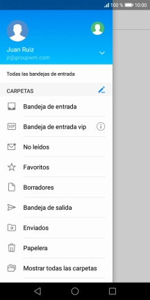 Pulsa la lista desplegable. Pulsa la lista desplegable.
