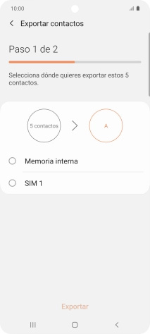Pulsa el nombre de la tarjeta SIM. Pulsa el nombre de la tarjeta SIM.