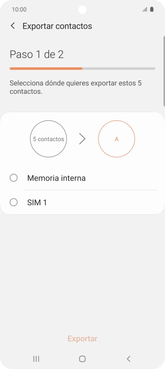 Pulsa el nombre de la tarjeta SIM. Pulsa el nombre de la tarjeta SIM.