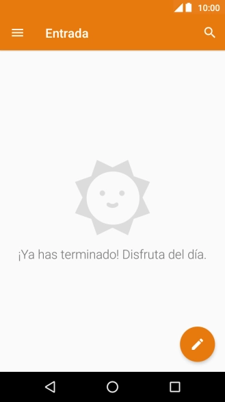 Desliza el dedo hacia la derecha desde la parte izquierda de la pantalla. Desliza el dedo hacia la derecha desde la parte izquierda de la pantalla.
