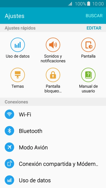 Pulsa Wi-Fi.