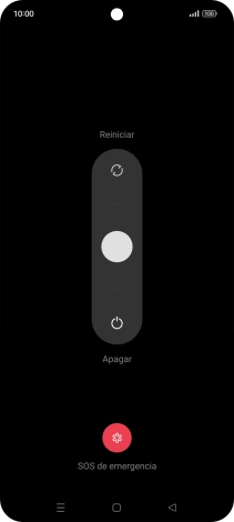 Pulsa el círculo y arrástralo hacia abajo. Pulsa el círculo y arrástralo hacia abajo.