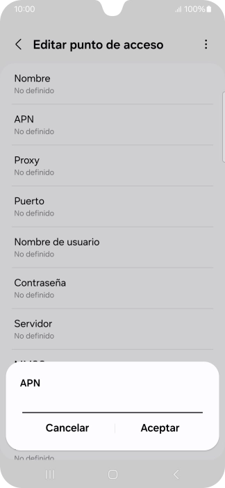 Introduce airtelwap.es y pulsa Aceptar. Introduce airtelwap.es y pulsa Aceptar.