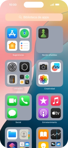 Pulsa la app deseada. Pulsa la app deseada.