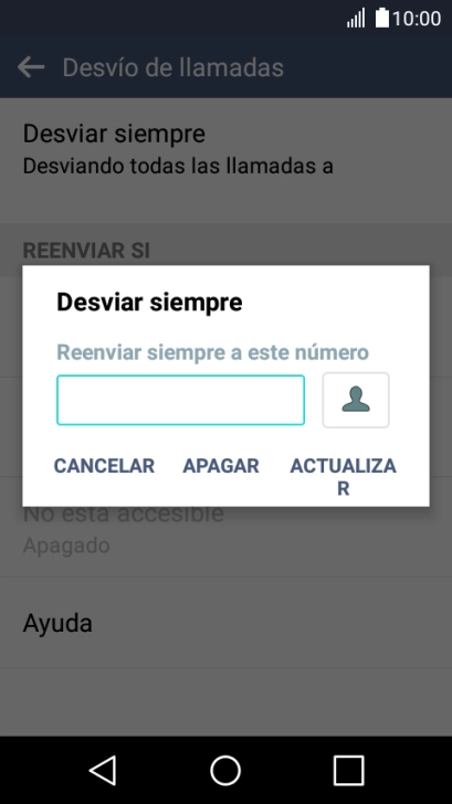 Pulsa APAGAR.