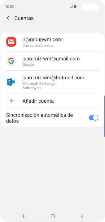 Pulsa el indicador junto a Pulsa el indicador junto a