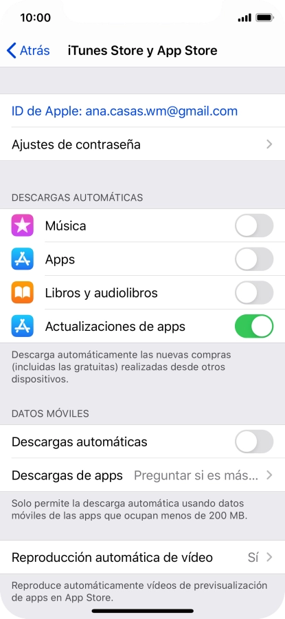 Pulsa el indicador junto a Pulsa el indicador junto a