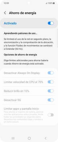 Pulsa la tecla de inicio para terminar y regresar a la pantalla de inicio.