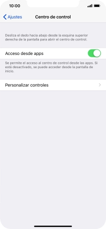 Pulsa el indicador junto a 