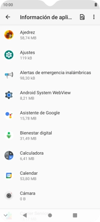 Pulsa la app deseada. Pulsa la app deseada.