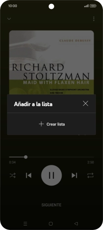 Pulsa Crear lista. Pulsa Crear lista.