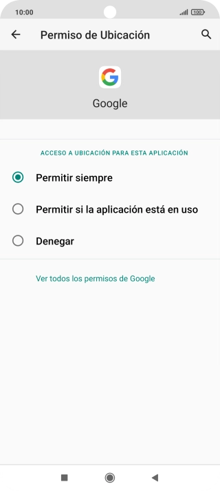 Pulsa el ajuste deseado. Pulsa el ajuste deseado.