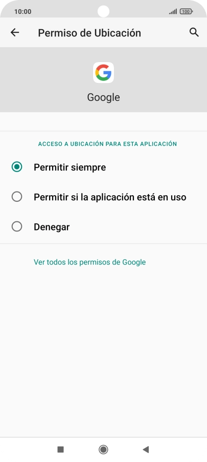 Pulsa el ajuste deseado. Pulsa el ajuste deseado.