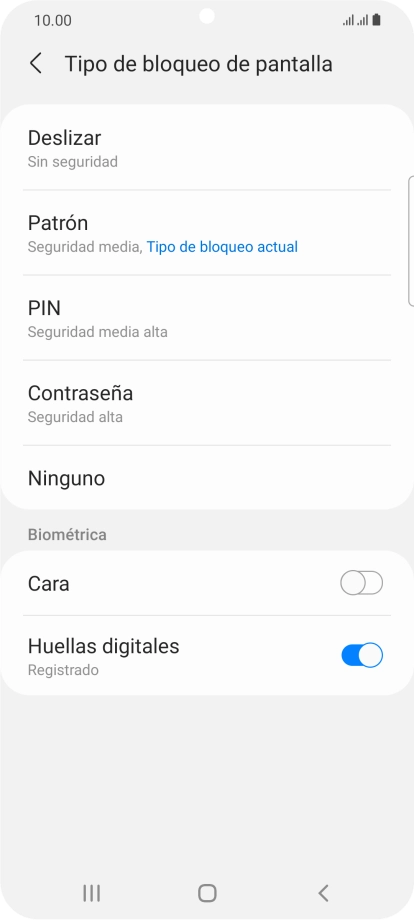 Pulsa Ninguno. Pulsa Ninguno.