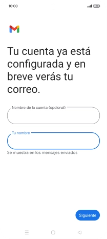 Pulsa Siguiente.