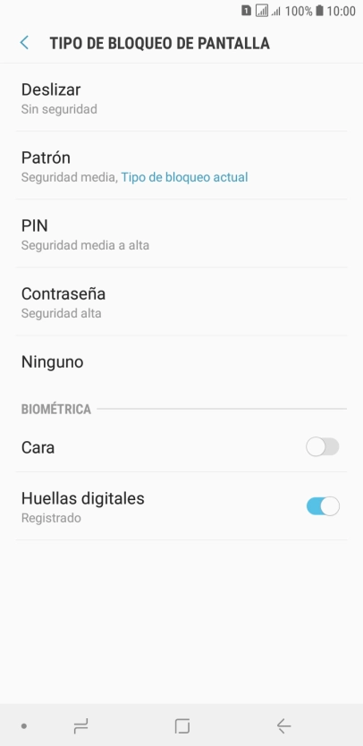 Pulsa Ninguno. Pulsa Ninguno.