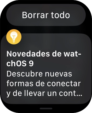 Pulsa la notificación deseada para abrirla. Pulsa la notificación deseada para abrirla.