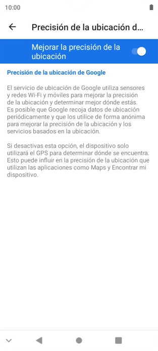 Si pulsas el indicador junto a Si pulsas el indicador junto a