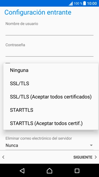 Pulsa Ninguna para desactivar la función. Pulsa Ninguna para desactivar la función.