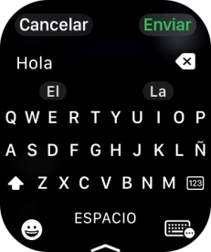 Pulsa el icono de entrada. Pulsa el icono de entrada.
