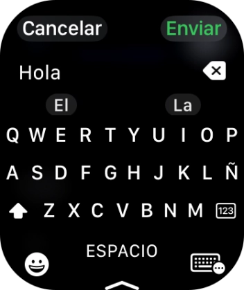 Pulsa el icono de entrada. Pulsa el icono de entrada.