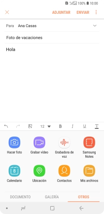 Pulsa Mis archivos y desplázate a la carpeta deseada. Pulsa Mis archivos y desplázate a la carpeta deseada.