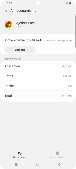 Pulsa la tecla de inicio para terminar y regresar a la pantalla de inicio. Pulsa la tecla de inicio para terminar y regresar a la pantalla de inicio.