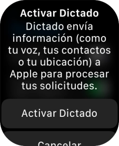 Pulsa Activar Dictado. Pulsa Activar Dictado.