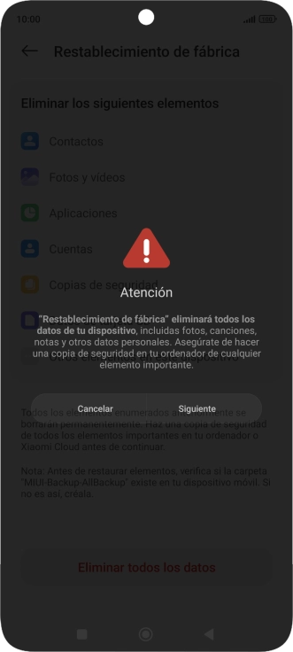 Pulsa Siguiente. Pulsa Siguiente.