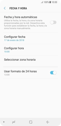 Pulsa el indicador junto a 