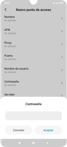 Introduce wap125 y pulsa Aceptar. Introduce wap125 y pulsa Aceptar.